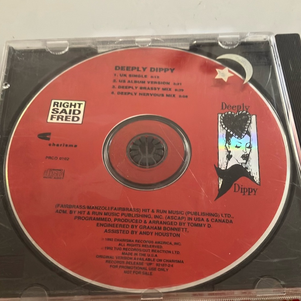 Deeply dippy promo cd